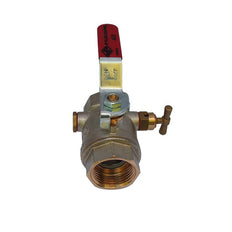 68 - G1-1/2'' 2-Way Ball Valve Full Bore F/F - Bleed Point