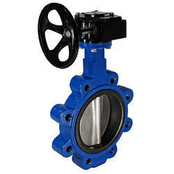 DN80 (3 inch) PN12 Lug Butterfly Valve GG25-Stainless steel-EPDM (Handwheel)