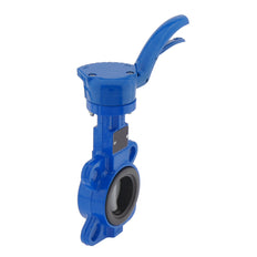 DN150 (6 inch) PN16 Wafer Butterfly Valve GG25-GGG40 polyamide-coated-EPDM (Composite)