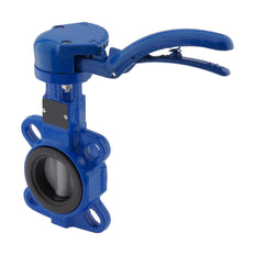 DN25 (1 inch) PN10 Wafer Butterfly Valve GG25-Stainless steel-NBR