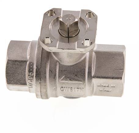 G3/4'' Brass Ball Valve 2-Way ISO-Top PN40 - BL2BA