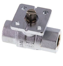 Rp3/8'' Brass Ball Valve 2-Way ISO-Top PN40 - BL2BA