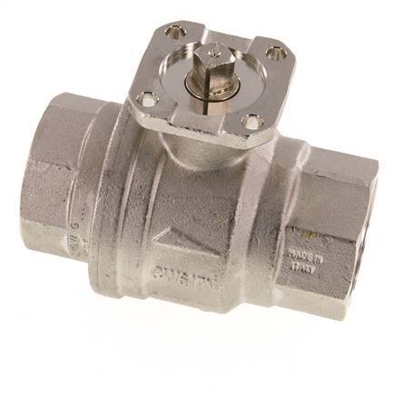 G1-1/2'' Brass Ball Valve 2-Way ISO-Top PN40 - BL2BA