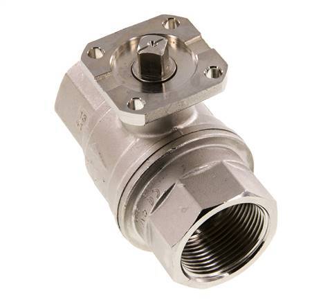 G1-1/4'' Brass Ball Valve 2-Way ISO-Top PN40 - BL2BA