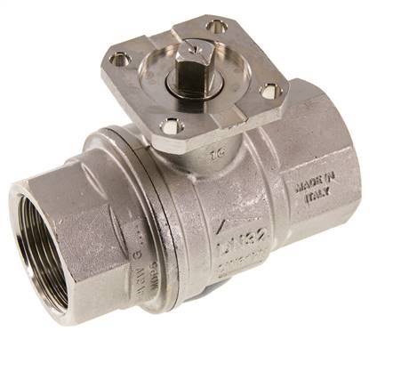 G1-1/4'' Brass Ball Valve 2-Way ISO-Top PN40 - BL2BA