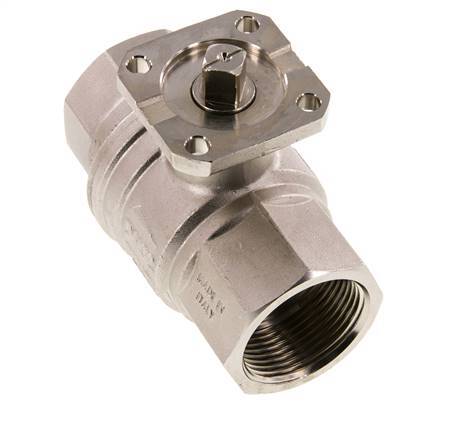 G1-1/4'' Brass Ball Valve 2-Way ISO-Top PN40 - BL2BA