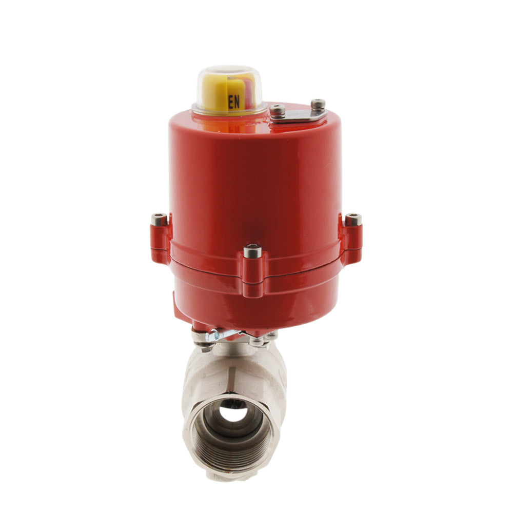 G1-1/4'' 230V AC 2-Way Brass Electrical Ball Valve - BL2BA