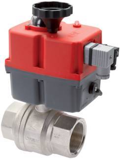 G3'' 24-240V AC/DC Fail-Safe 2-Way Brass Ball valve