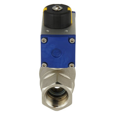 G1/4'' 2-Way Brass Pneumatic Ball Valve Double Acting - BL2BA