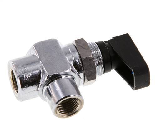 G 1/8 Inch Compact 2-Way Right Angle Brass Ball Valve