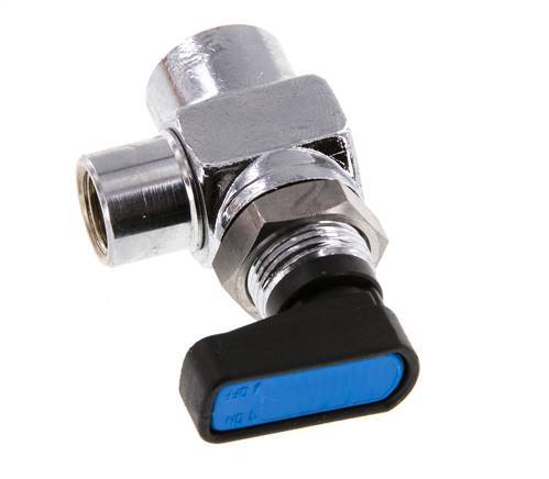 G 1/8 Inch Compact 2-Way Right Angle Brass Ball Valve