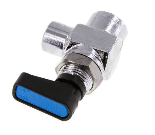 G 1/8 Inch Compact 2-Way Right Angle Brass Ball Valve