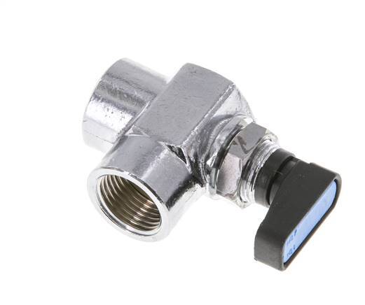 G 3/8 Inch Compact 2-Way Right Angle Brass Ball Valve