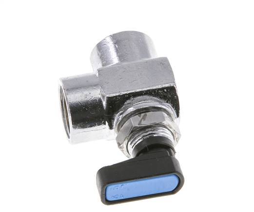 G 3/8 Inch Compact 2-Way Right Angle Brass Ball Valve