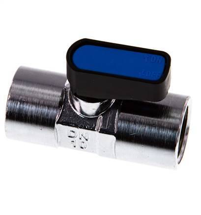 Rp 1/2 inch 2-Way Brass Mini Ball Valve Compact EN331 Gas 20 Bar