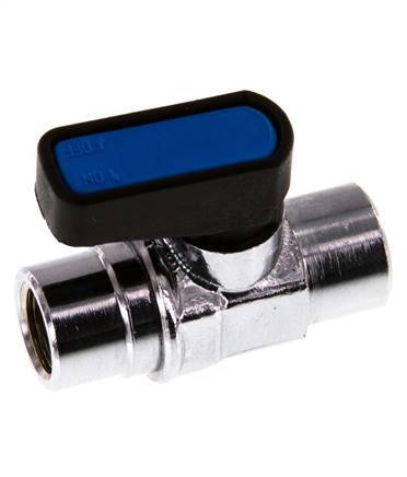 Rp 1/8 inch 2-Way Brass Mini Ball Valve Compact EN331 Gas 20 Bar