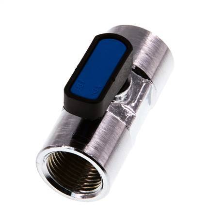 Rp 3/8 inch 2-Way Brass Mini Ball Valve Compact EN331 Gas 20 Bar