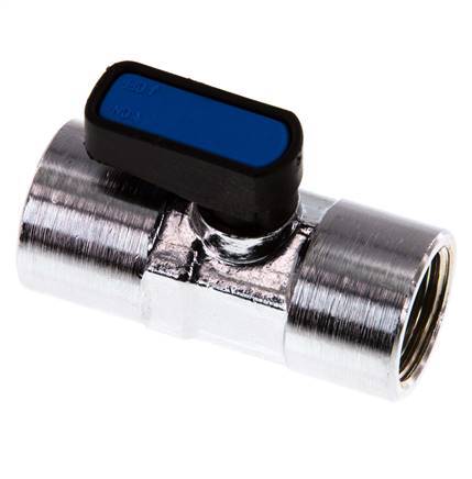 Rp 3/8 inch 2-Way Brass Mini Ball Valve Compact EN331 Gas 20 Bar