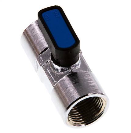 Rp 3/8 inch 2-Way Brass Mini Ball Valve Compact EN331 Gas 20 Bar