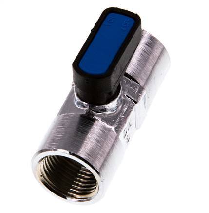 Rp 3/8 inch 2-Way Brass Mini Ball Valve Compact EN331 Gas 20 Bar