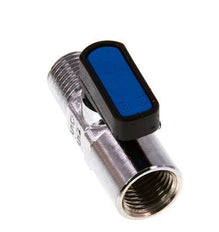 Male To Female R/Rp 1/4 inch 2-Way Brass Mini Ball Valve Compact EN331 Gas 20 Bar