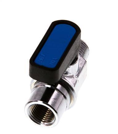 Male To Female R/Rp 1/8 inch 2-Way Brass Mini Ball Valve Compact EN331 Gas 20 Bar