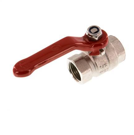 Rp1/2'' 2-Way Ball Valve Brass PTFE/NBR 25 bar - BL2BM