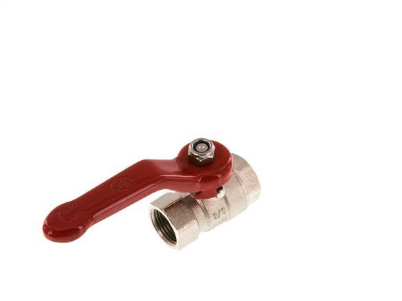 Rp3/8'' 2-Way Ball Valve Brass PTFE/NBR 25 bar - BL2BM