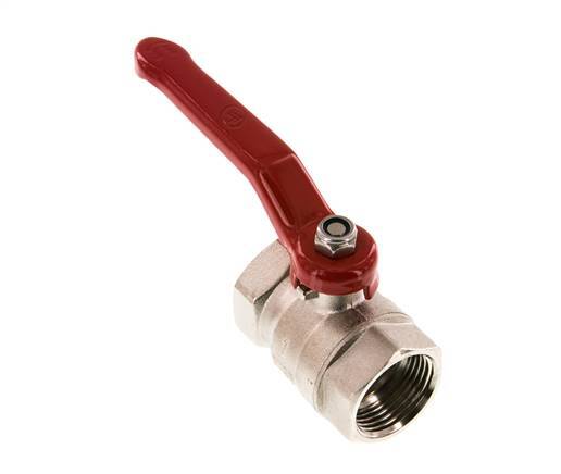 Rp1'' 2-Way Ball Valve Brass PTFE/NBR 25 bar - BL2BM