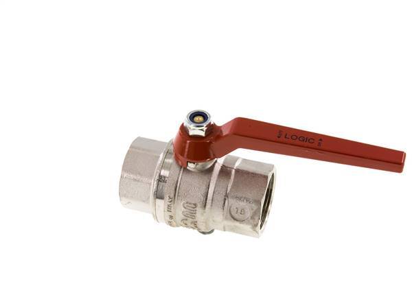 Rp 1-1/4 inch Silicone Free 2-Way Brass Ball Valve
