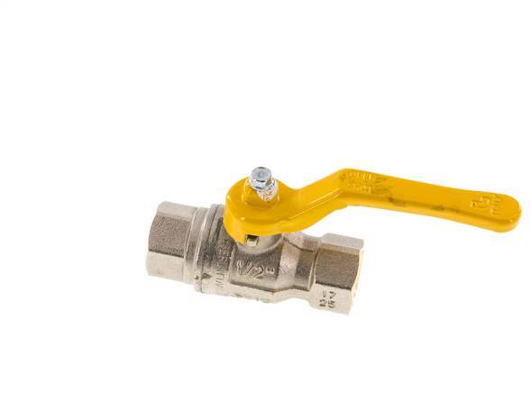 Rp 1/2 inch Gas 2-Way Brass Ball Valve