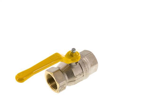 Rp 1 inch Gas 2-Way Brass Ball Valve