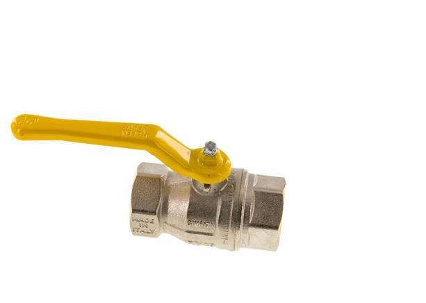 Rp 1 inch Gas 2-Way Brass Ball Valve