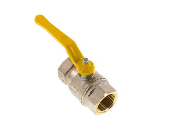 Rp 1 inch Gas 2-Way Brass Ball Valve