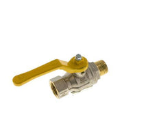 Male To Female R/Rp 1/2 inch Gas 2-Way Brass Ball Valve