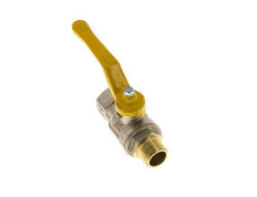 Male To Female R/Rp 1/2 inch Gas 2-Way Brass Ball Valve