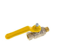 Male To Female R/Rp 1/4 inch Gas 2-Way Brass Ball Valve