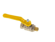 Male To Female R/Rp 1/4 inch Gas 2-Way Brass Ball Valve