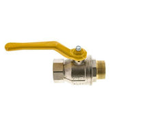 Male To Female R/Rp 1-1/2 inch Gas 2-Way Brass Ball Valve