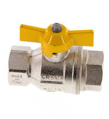 Rp 3/4 inch Gas 2-Way Butterfly handle Brass Ball Valve