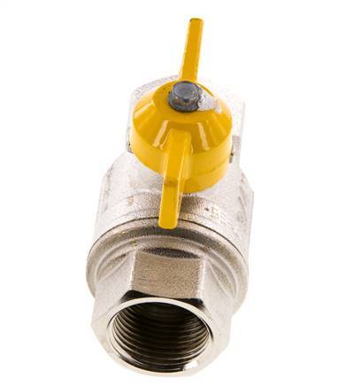 Rp 3/4 inch Gas 2-Way Butterfly handle Brass Ball Valve