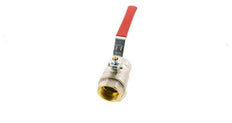 G 1-1/4 inch Integrated Strainer 2-Way Brass Ball Valve
