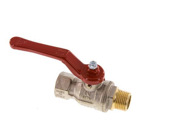 Male To Female R/Rp 1/2 inch 2-Way Brass Ball Valve
