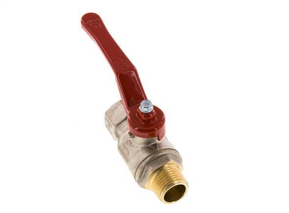 Male To Female R/Rp 1/2 inch 2-Way Brass Ball Valve