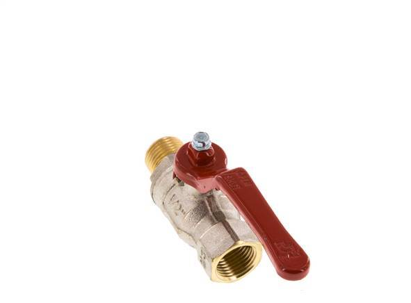 Male To Female R/Rp 1/2 inch 2-Way Brass Ball Valve