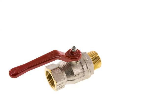 Male To Female R/Rp 1 inch 2-Way Brass Ball Valve