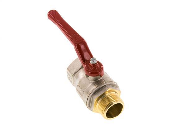 Male To Female R/Rp 1 inch 2-Way Brass Ball Valve