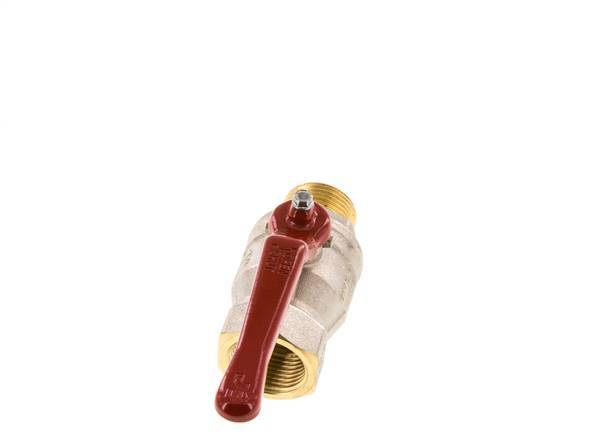 Male To Female R/Rp 1 inch 2-Way Brass Ball Valve