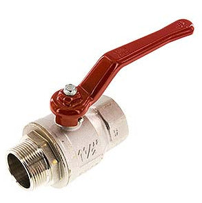 Male To Female R/Rp 2 inch 2-Way Brass Ball Valve