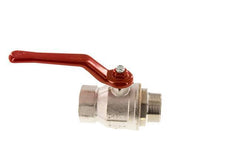 Male To Female R/Rp 1-1/2 inch 2-Way Brass Ball Valve